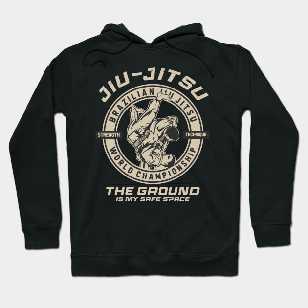 BRAZILIAN JIU JITSU WORLD CHAMPIONSHIP Hoodie by beanbeardy